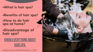 hair spa at home 1