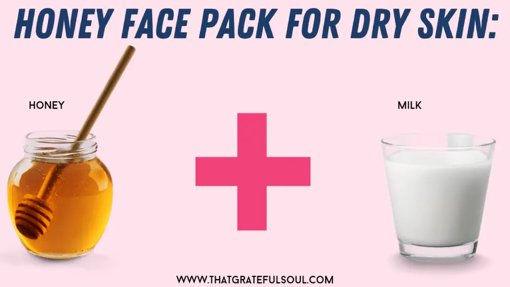honey face packs for dry skin