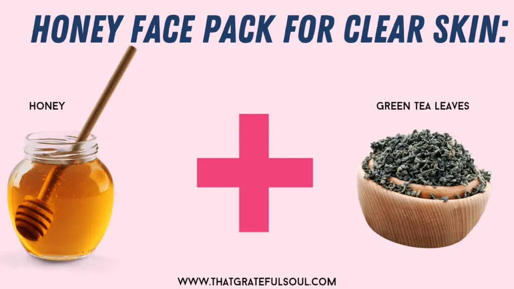 honey face packs for clear skin