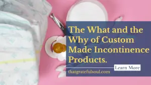 custom made incontinence products