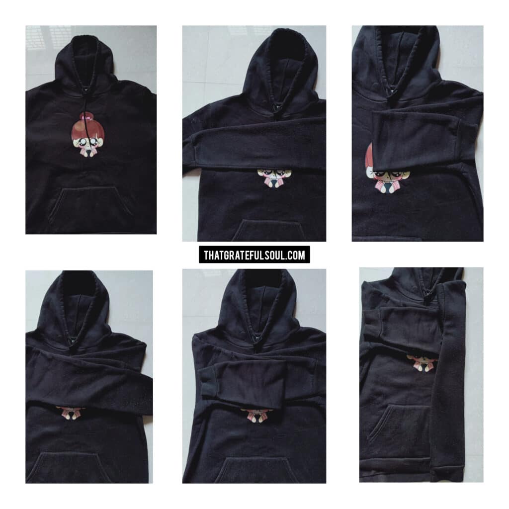 how to fold a hoodie guide