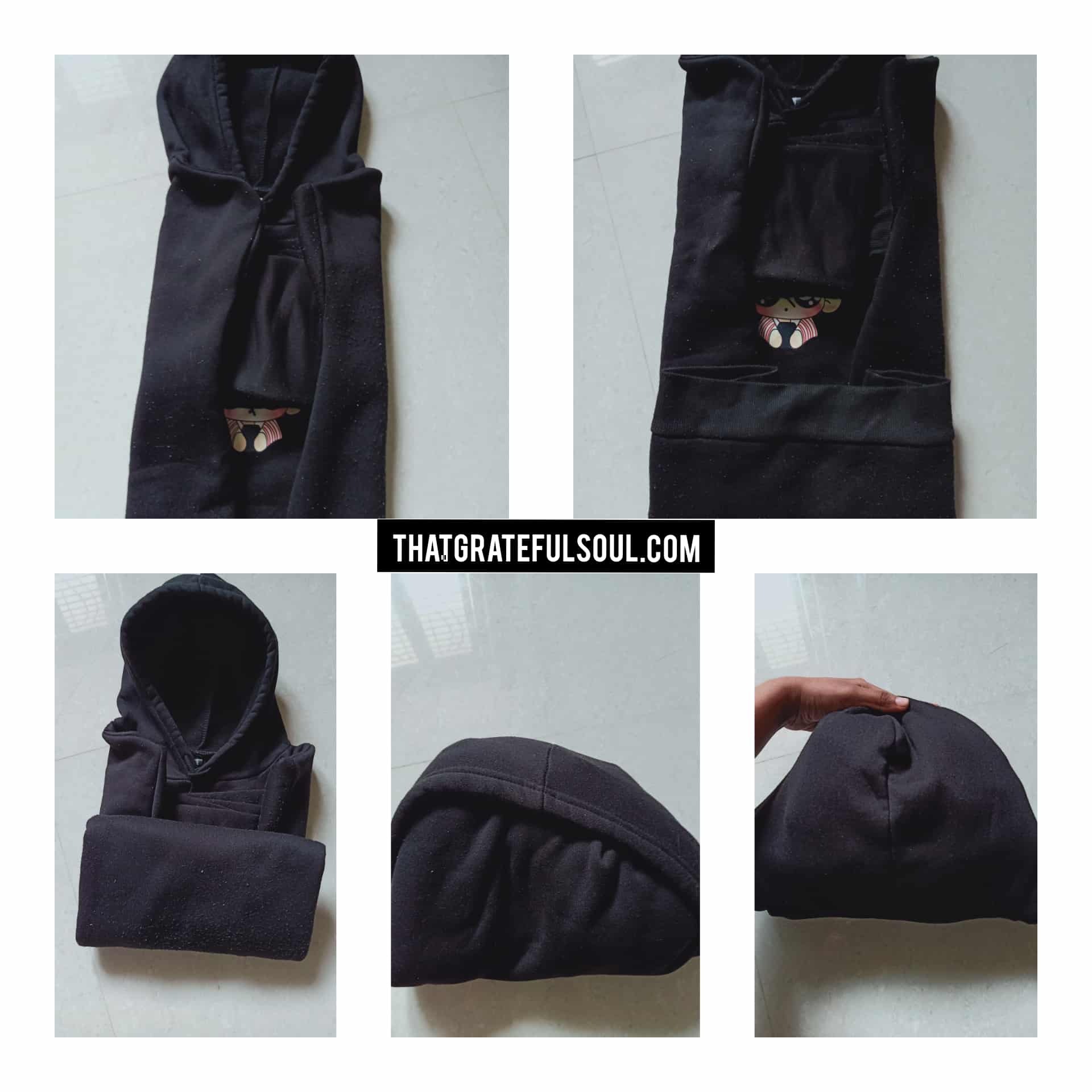 How To Fold A Hoodie: Step By Step [Guide] | That Grateful Soul