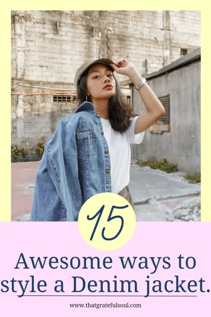 15 awesome ways to style a denim jacket