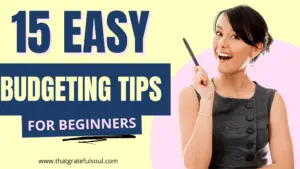 Budgeting Tips For Beginners