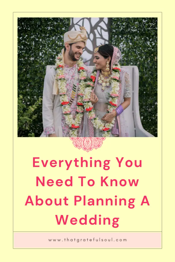 Everything You Need To Know About Planning A Wedding