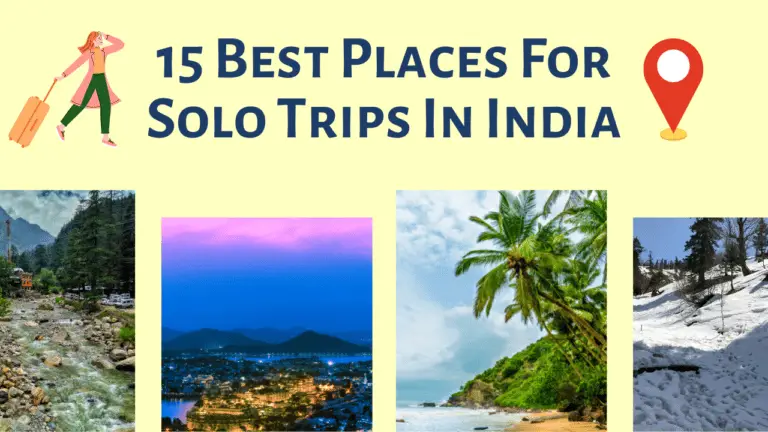 best solo road trips in india