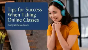 Tips for Success When Taking Online Classes
