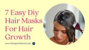 easy diy hair masks for hair growth