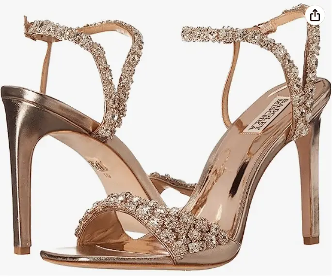 Rose Gold Shoes For Wedding 5
