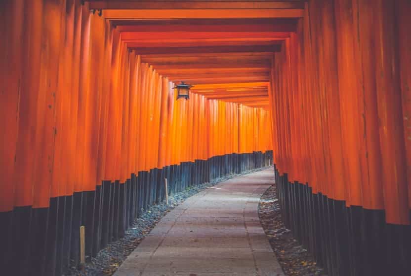 places to visit japan kyoto fushimi inari shrine
