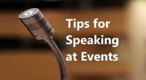 tips speaking events hiring professional speakers