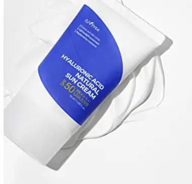 Isntree natural hyaluronic acid sunscreen