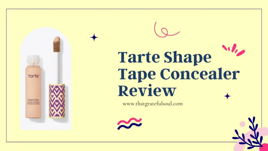 Tarte Shape Tape Concealer Review