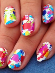 Abstract Nail Art: Creative and Artistic Designs for Nail Enthusiasts
