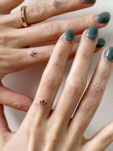 Minimalist Finger Tattoos for Women: Small and Subtle Designs
