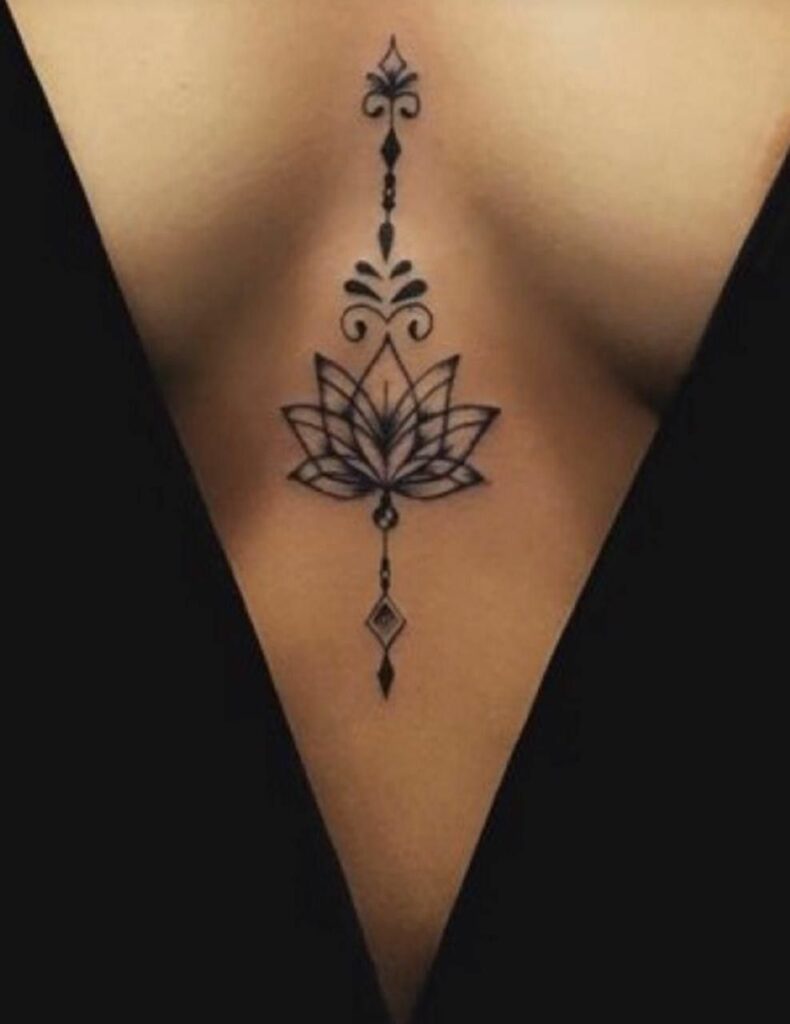 TATTOO FOR WOMEN CHEST