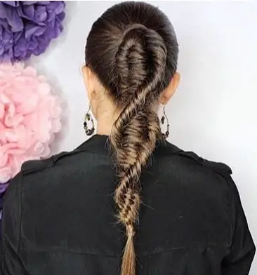 DNA Braids Straight Back Hairstyle