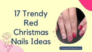 17 Trendy Red Christmas Nails Ideas