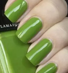 Grass Green Nails
