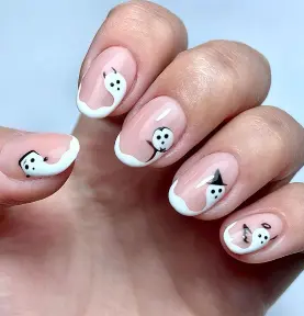 Halloween Nails French
